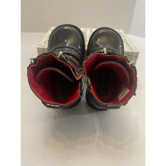 I Pinco Pallino Imelde & Stefano Cavalleri Toddler Boots Size 25 (8) Dark Gray - Picture 8 of 12